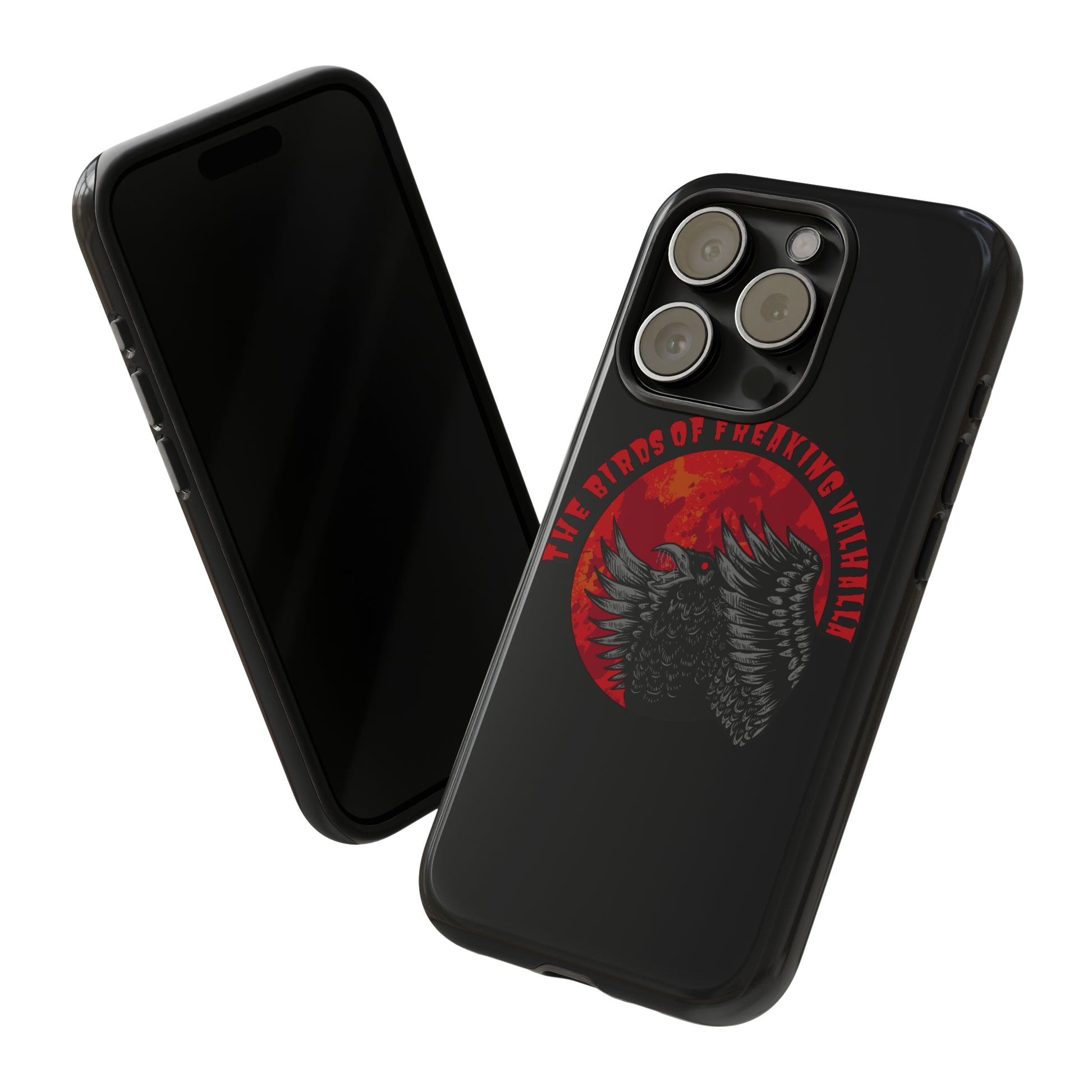 Iphone Birds of Freaking Valhalla Tough Cases, Birds of Valhalla, Phone Case, Printify