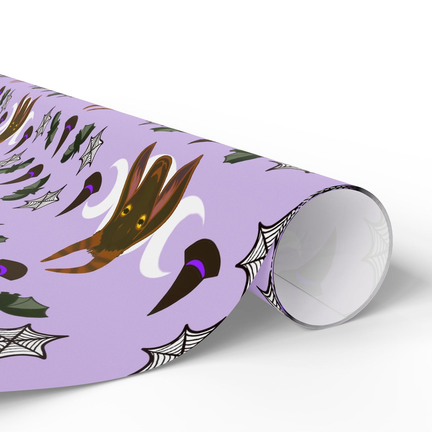 Yule Goat Witchy Alternative Wrapping Paper, Birds of Valhalla, Home Decor, Printify