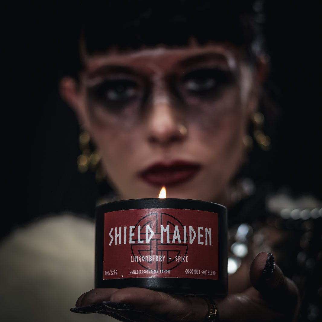 Perfect Burning Candles Birds of Valhalla