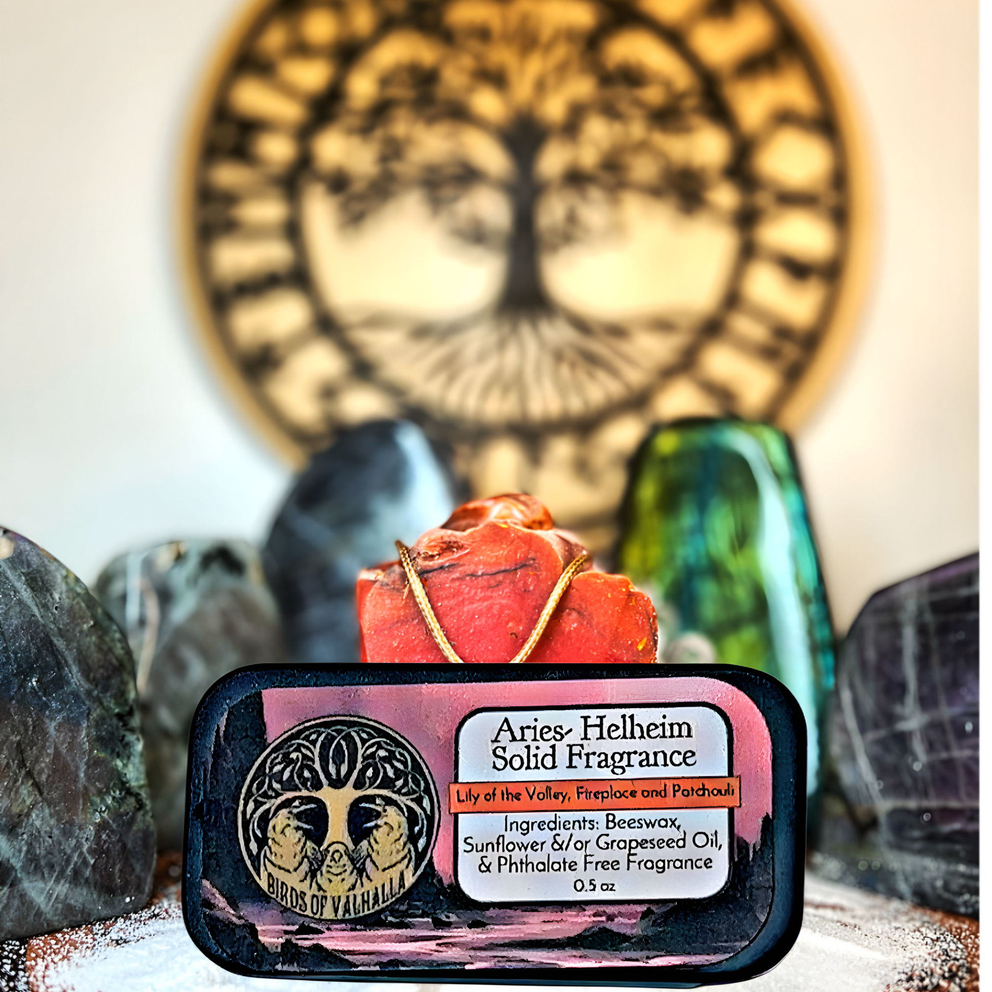 Aries - Helheim Astrology Soap + Solid Cologne Combo Set!, Birds of Valhalla, Astrology Soap, Birds of Valhalla