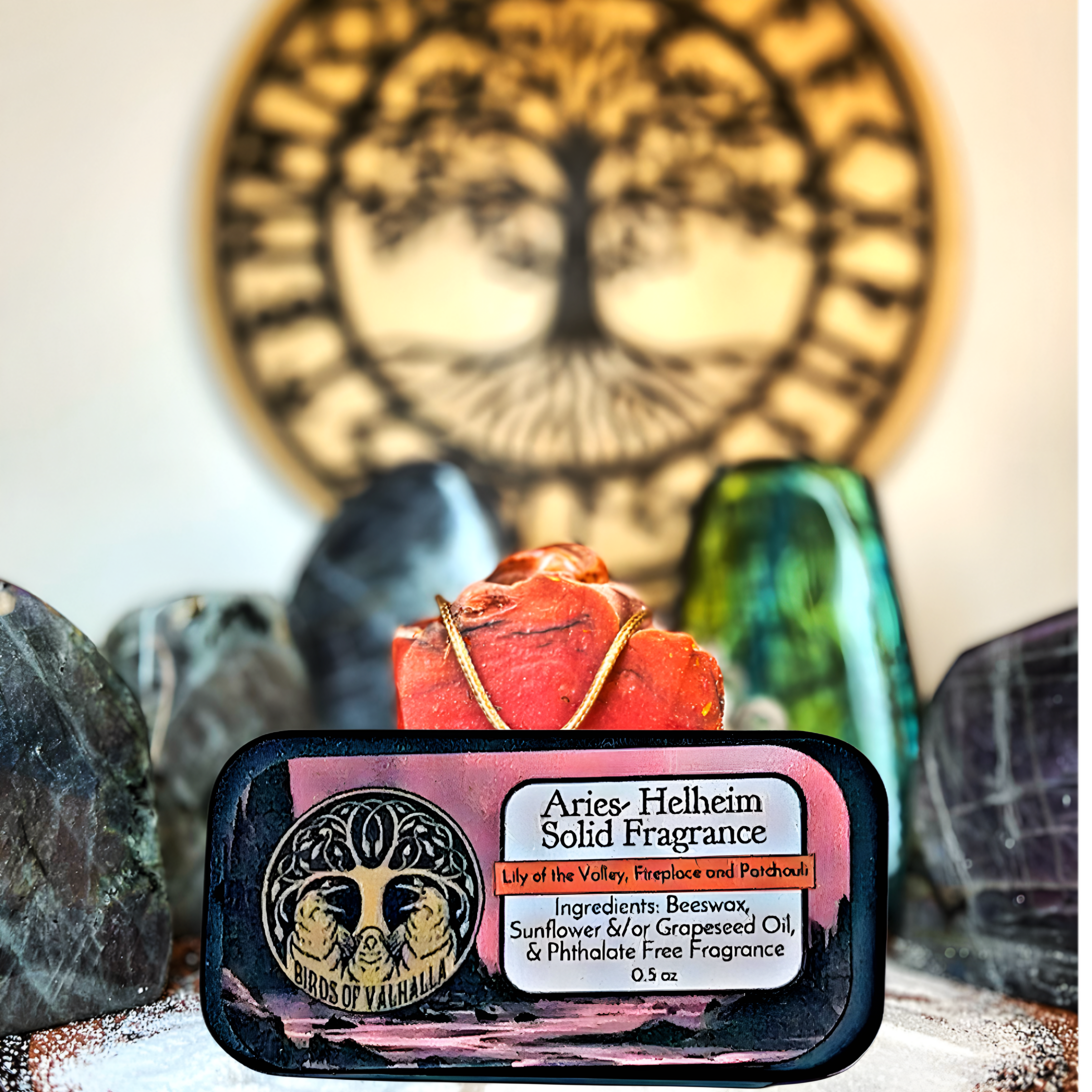 Aries - Helheim Astrology Soap + Solid Cologne Combo Set!, Birds of Valhalla, Astrology Soap, Birds of Valhalla