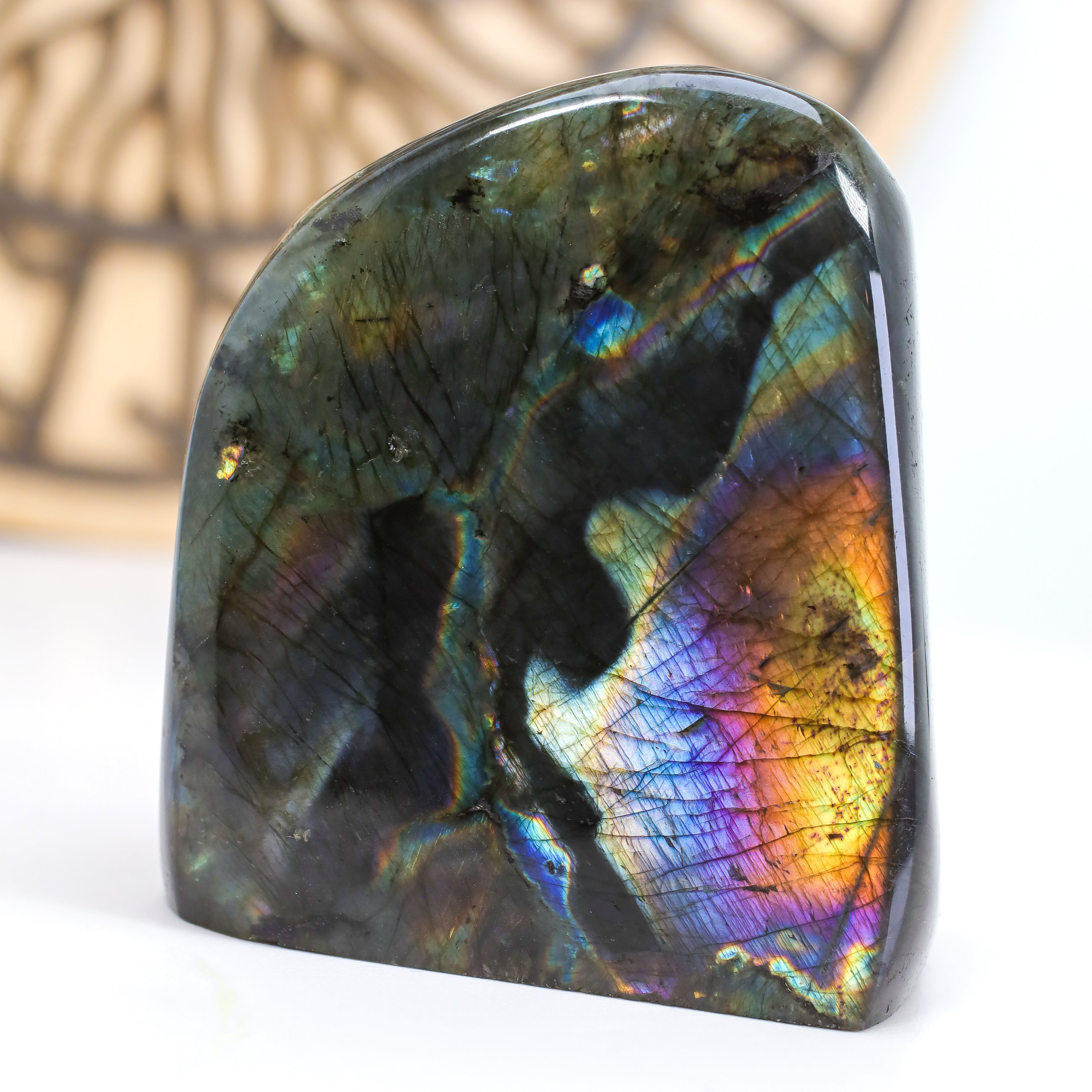 Labradorite Crystal Free Forms
