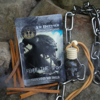 Glass Skull Car Air Freshener Diffusers