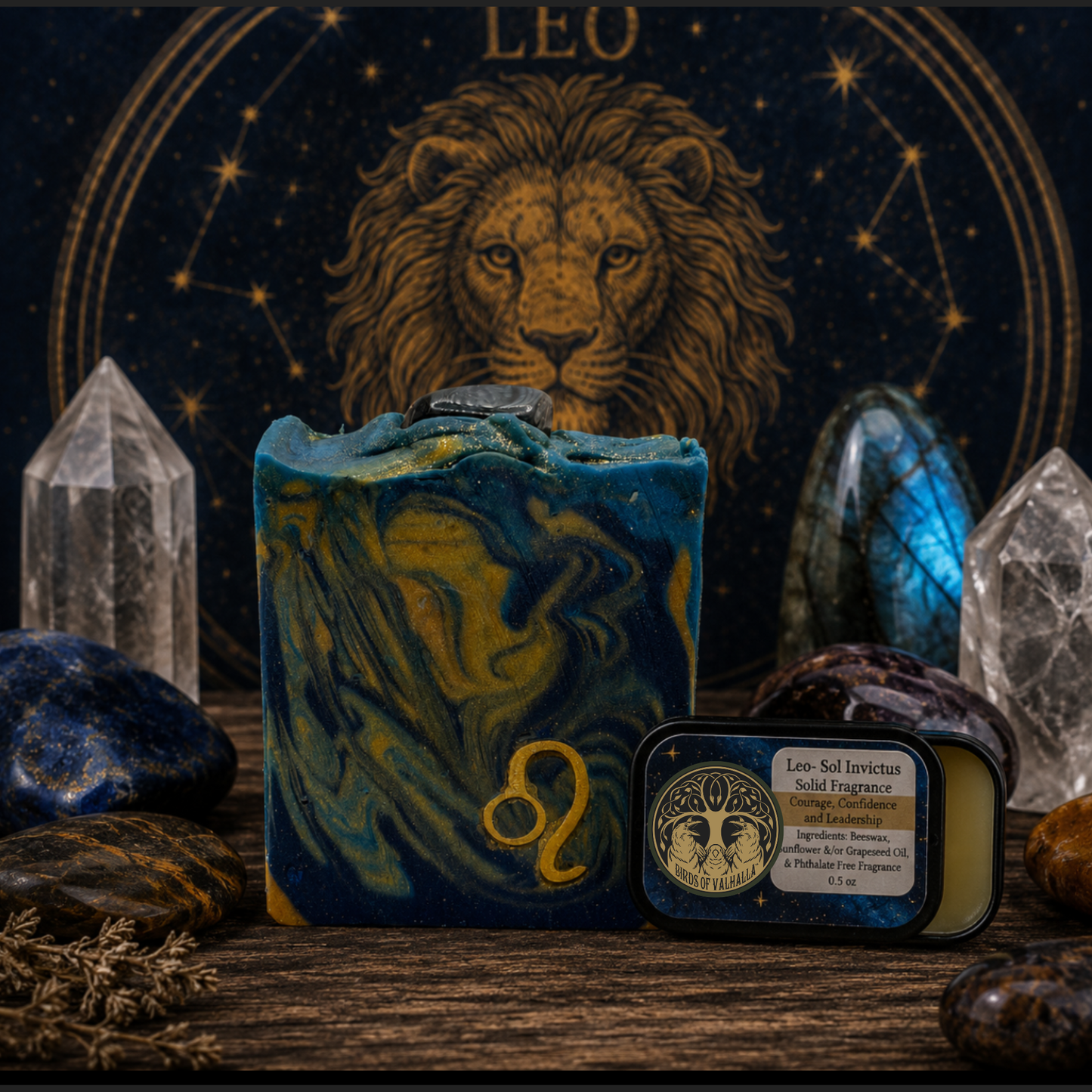 (Pre-order) Leo Soap +  Solid Cologne Combo Set!