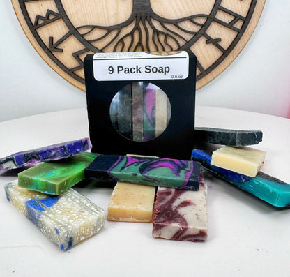 The Variety 9-Pack: Hypoallergenic Soap Sampler, Birds of Valhalla, , Birds of Valhalla