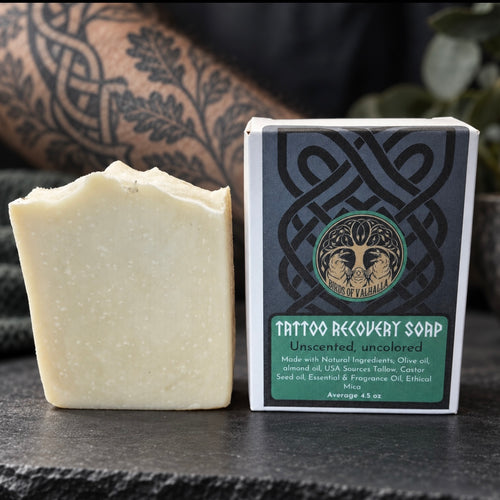 Tattoo Recovery Soap Unscented Uncolored Natural Soap