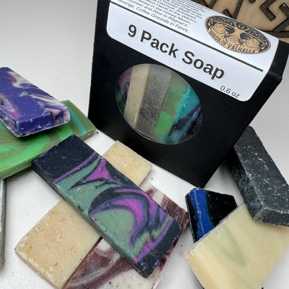 The Variety 9-Pack: Hypoallergenic Soap Sampler, Birds of Valhalla, , Birds of Valhalla