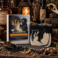The Plague Doctor Soap | Activated Charcoal Apothecary Soap | Limited Edition