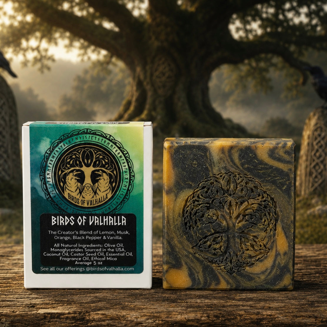 The Birds of Valhalla Soap, the CEO’s Secret Blend