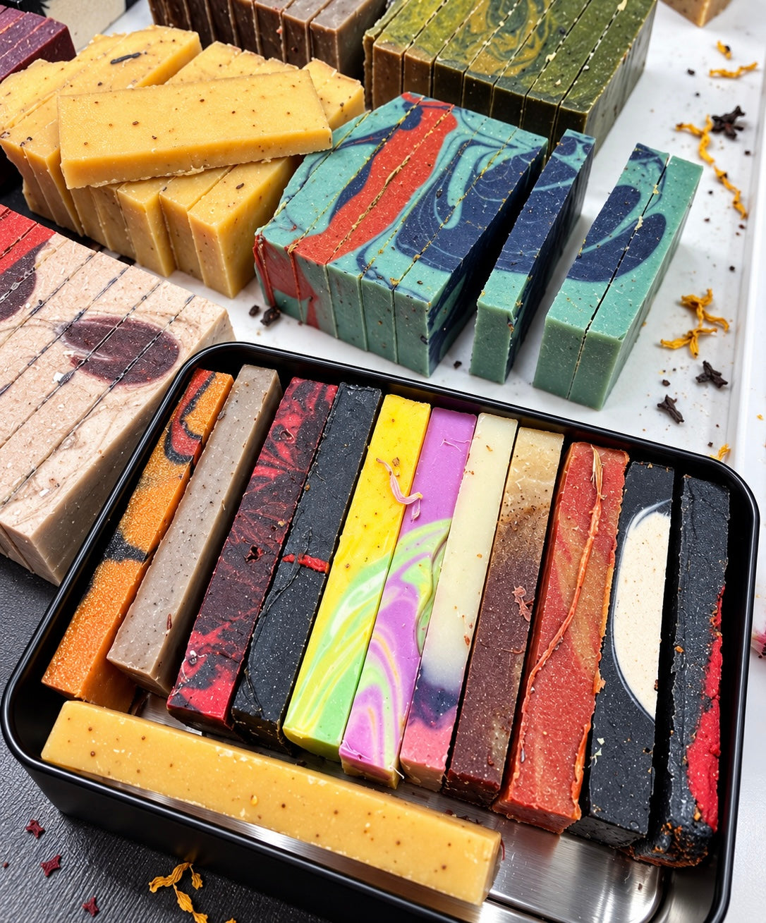 LIVE RARE Custom Variety Soaps- 12 Pieces PLUS 1 Solid Scent Cologne, Birds of Valhalla, , Birds of Valhalla