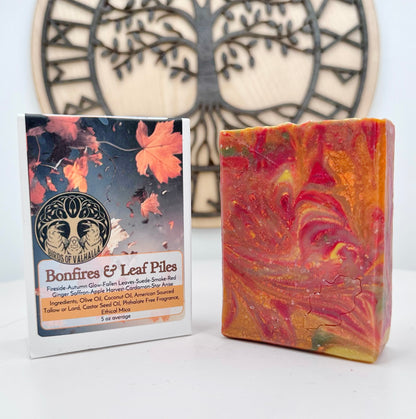 Bonfires and Leaf Piles Fall Soap