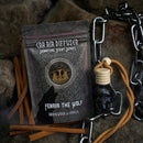 Glass Skull Car Air Freshener Diffusers, Birds of Valhalla, Vehicle Air Fresheners, Birds of Valhalla