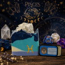 Pisces; Frozen Fjörd Soap + Solid Cologne Combo Set!, Birds of Valhalla, Astrology Soap, Birds of Valhalla