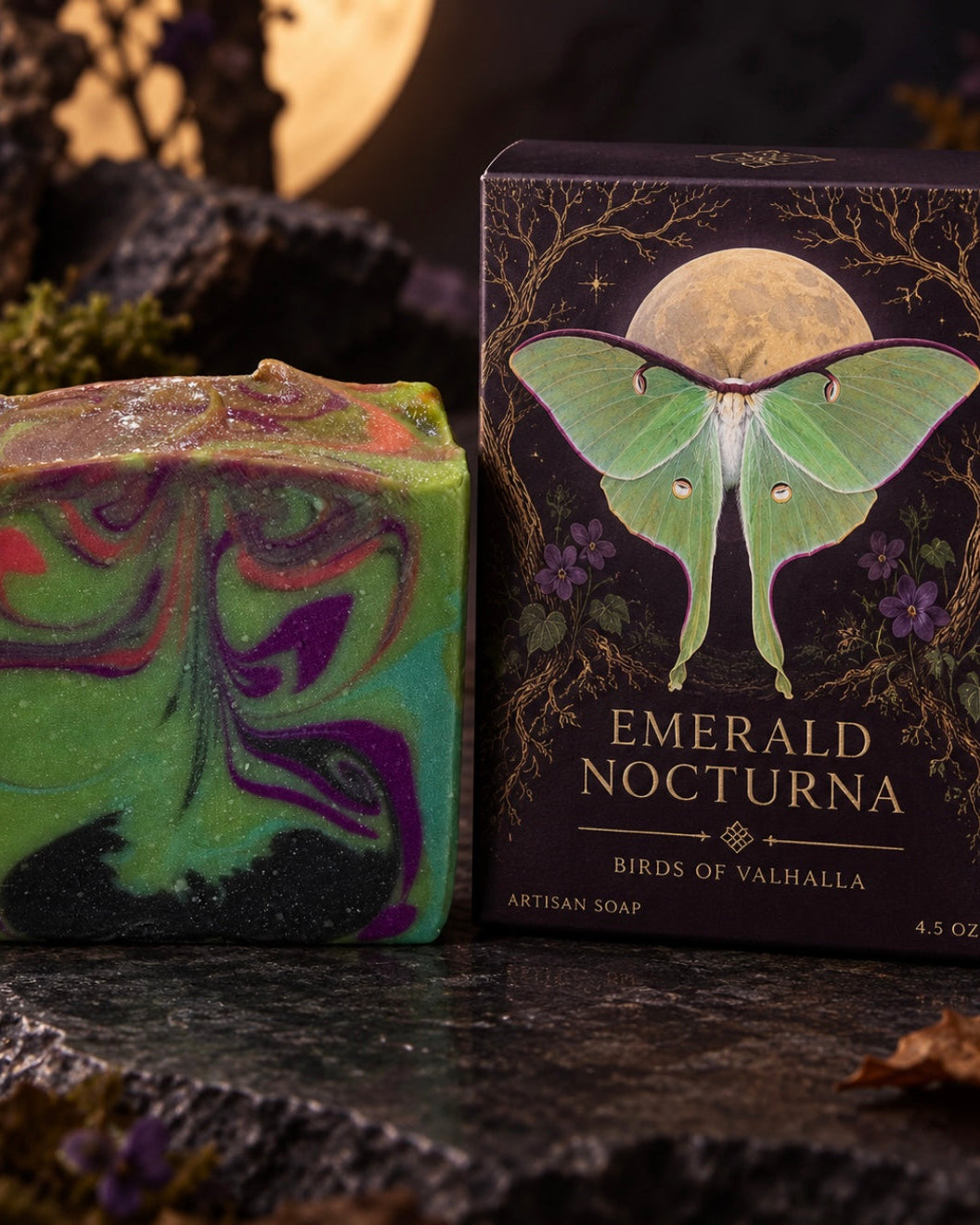 Seasonal Collection Box of Soap and Scent, Birds of Valhalla, , Birds of Valhalla