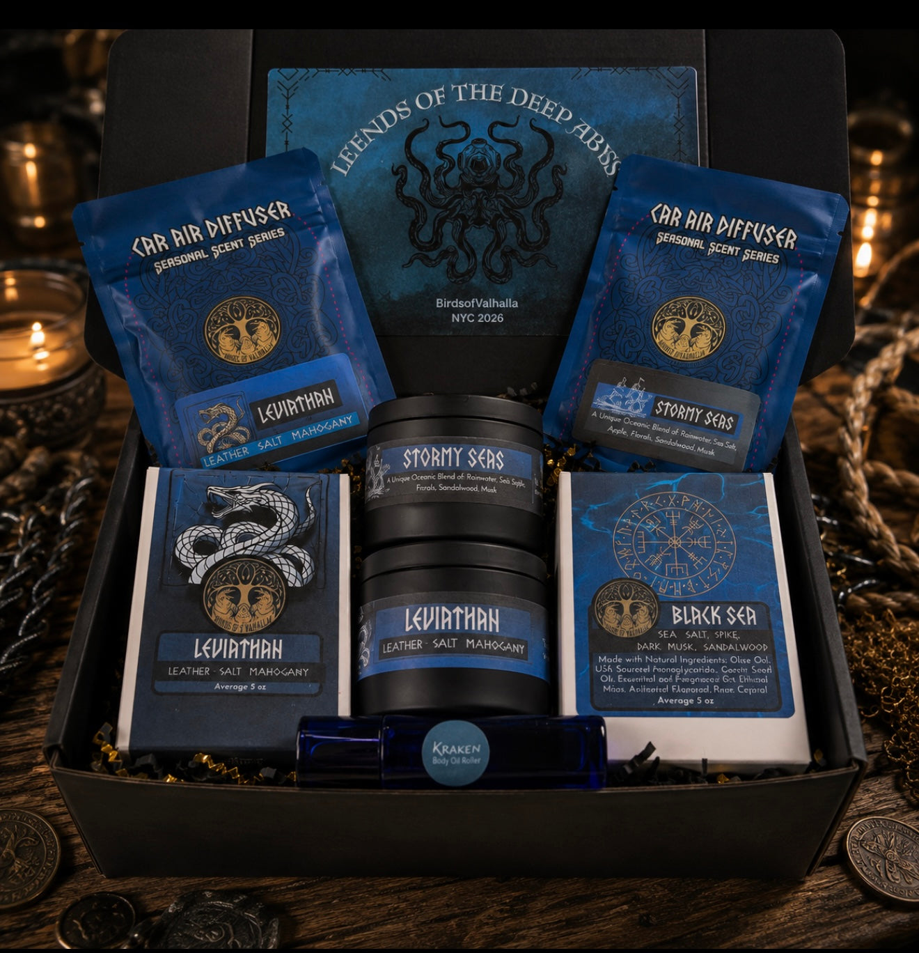 The Legends of the Deep Abyss- Limited Oceanic Collection, Birds of Valhalla, , Birds of Valhalla