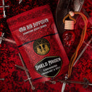 Glass Skull Car Air Freshener Diffusers, Birds of Valhalla, Vehicle Air Fresheners, Birds of Valhalla