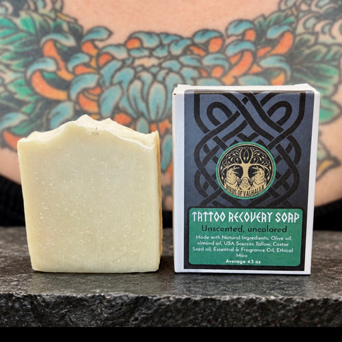 Tattoo Recovery Soap Unscented Uncolored Natural Soap