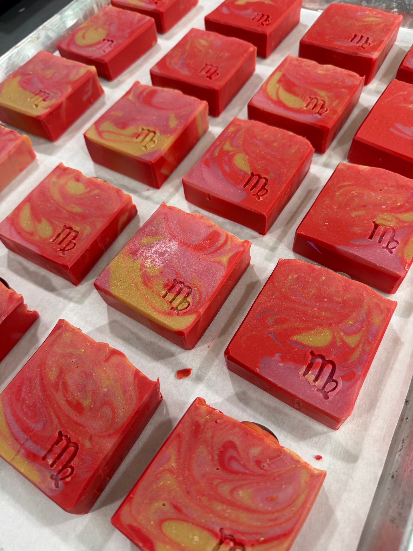 (Pre-Order) Virgo: Rainbow Quartz Astrology Soap + Solid Cologne Bundle set, Birds of Valhalla, Astrology Soap, Birds of Valhalla