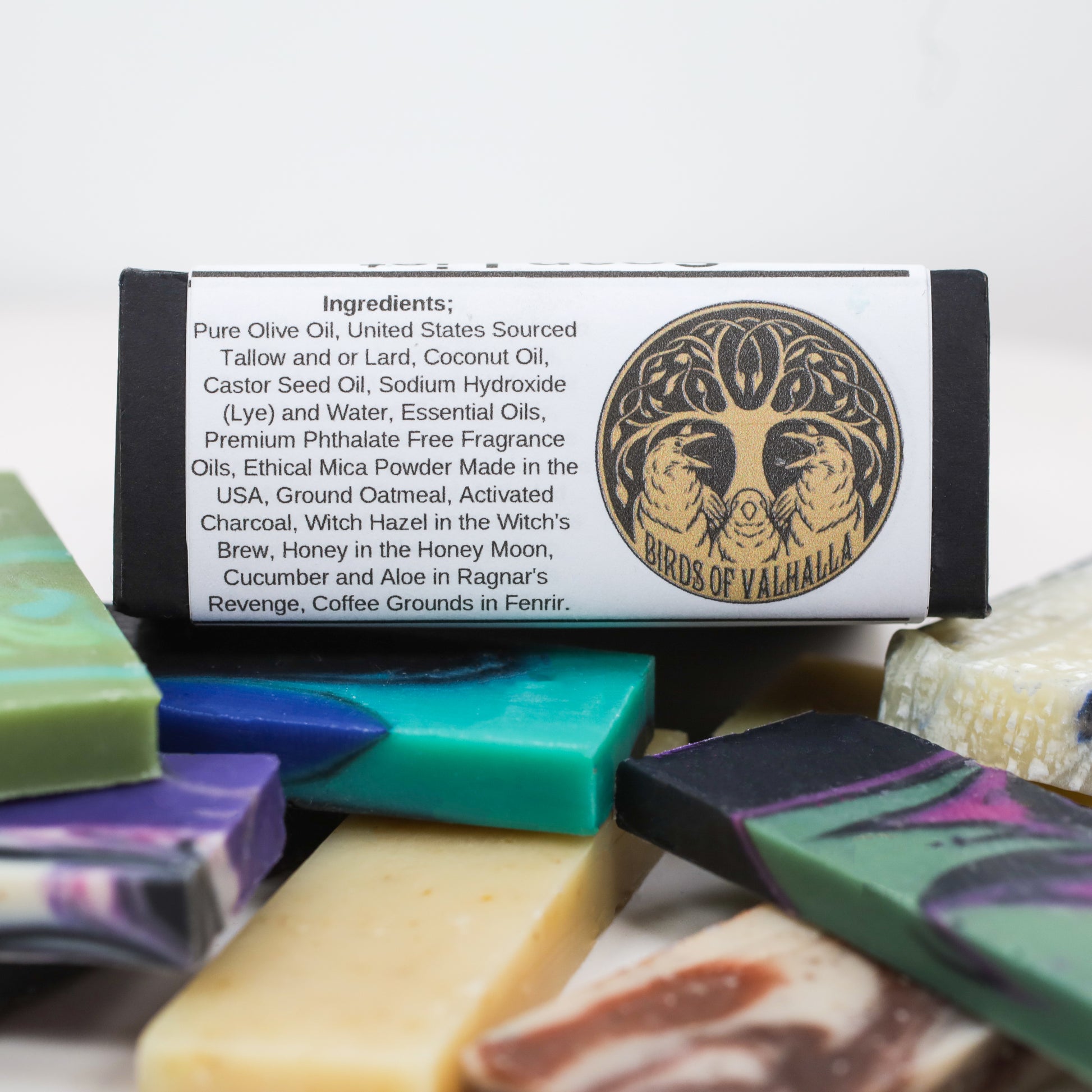 The Variety 9-Pack: Hypoallergenic Soap Sampler, Birds of Valhalla, , Birds of Valhalla