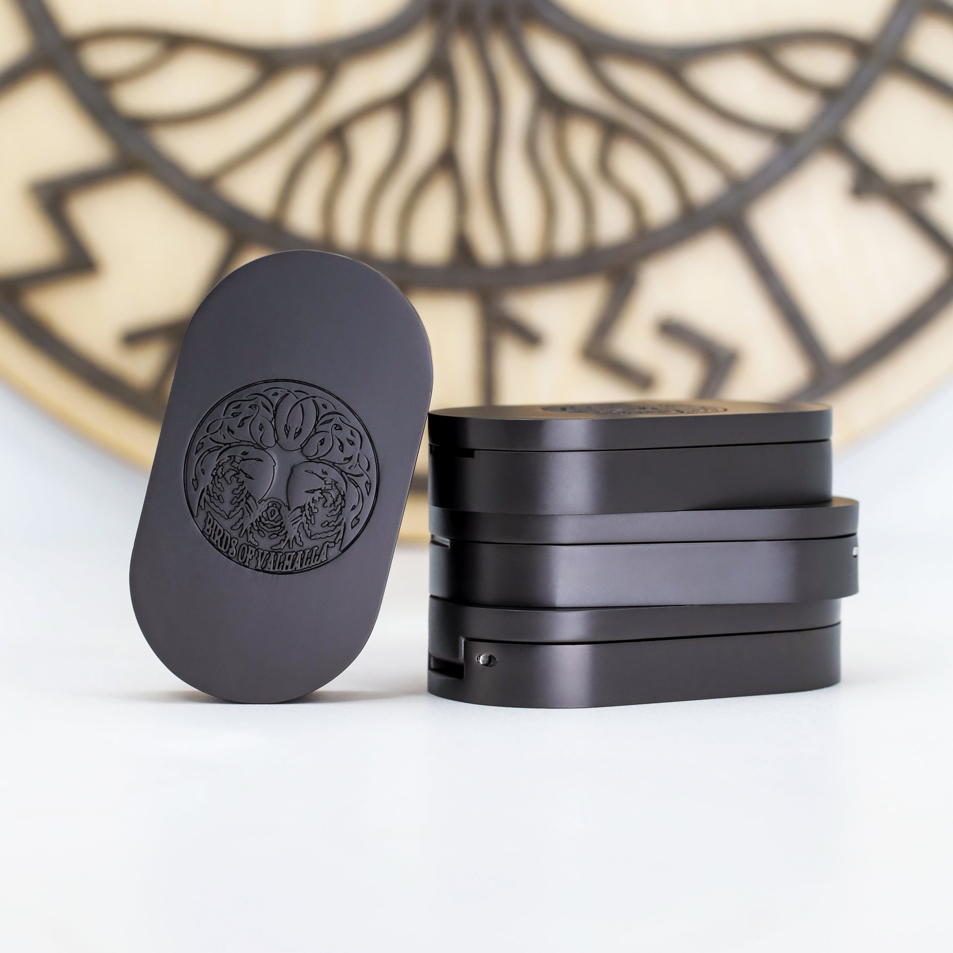 Refillable Solid Scent Compact, Birds of Valhalla, , Birds of Valhalla
