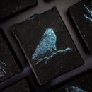 The Raven - Tea Tree, Citron, Mandarin, Activated Charcoal, & Oats Signature Soap, Birds of Valhalla, Signature Soap, Birds of Valhalla