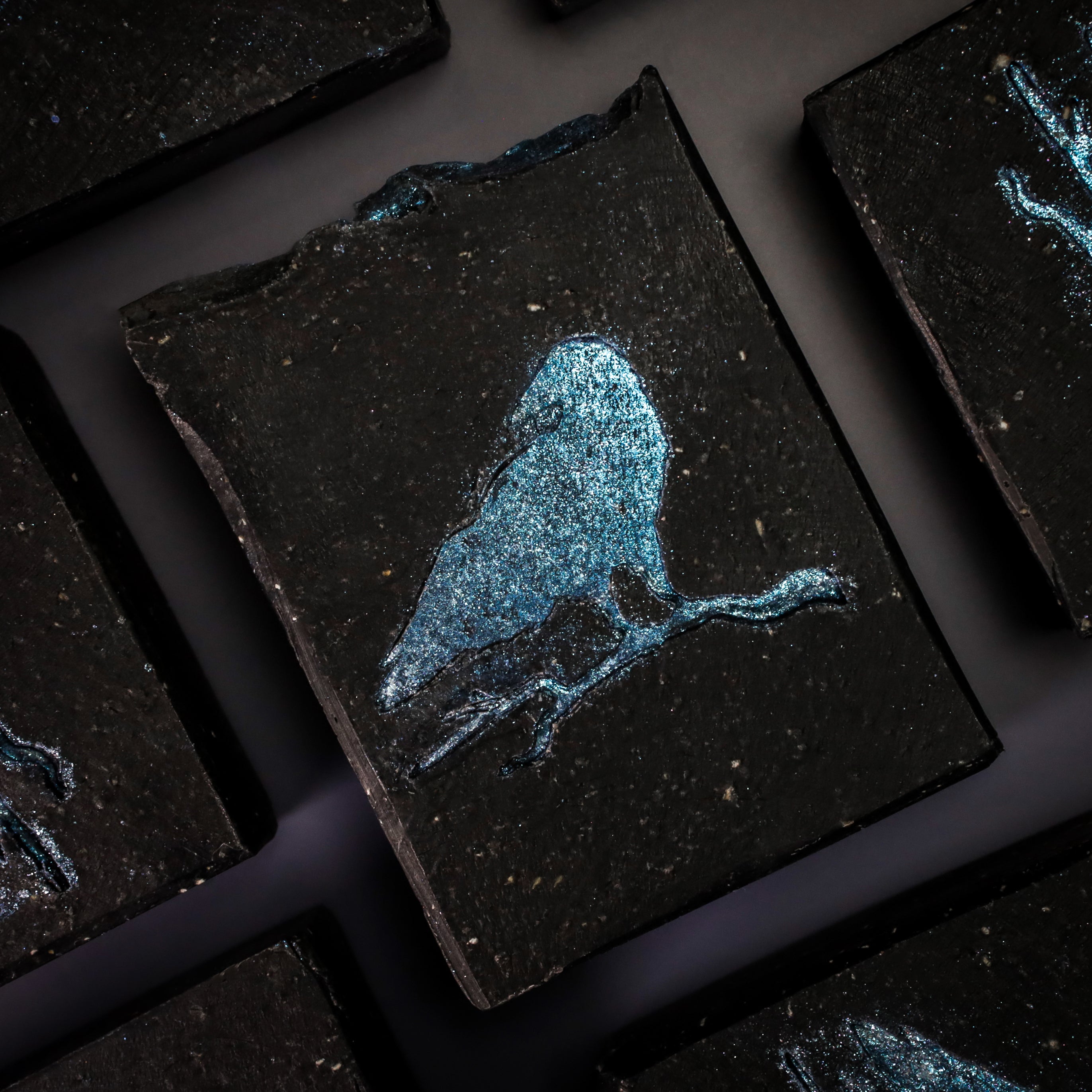 The Raven - Tea Tree, Citron, Mandarin, Activated Charcoal, & Oats Signature Soap