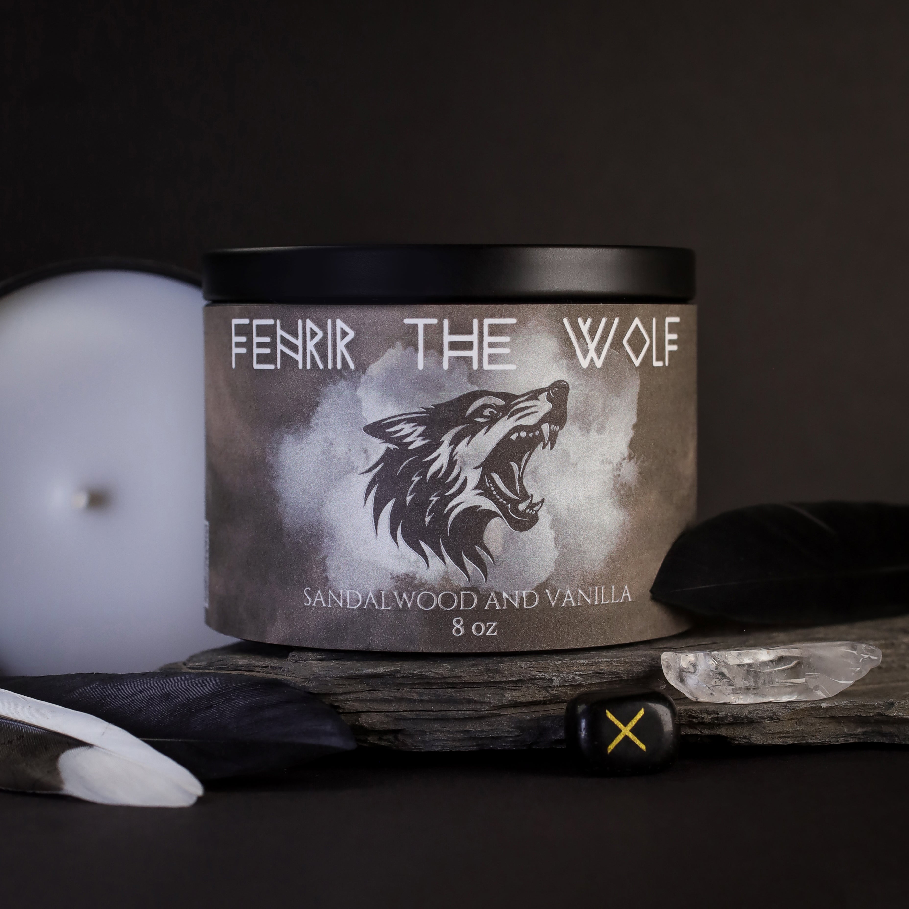 8oz Signature Scent Candles, Birds of Valhalla, Candle, Birds of Valhalla