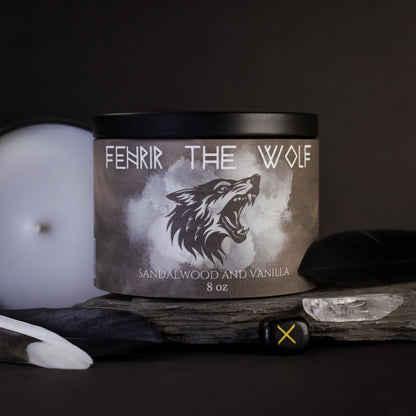 8oz Signature Scent Candles, Birds of Valhalla, Candle, Birds of Valhalla