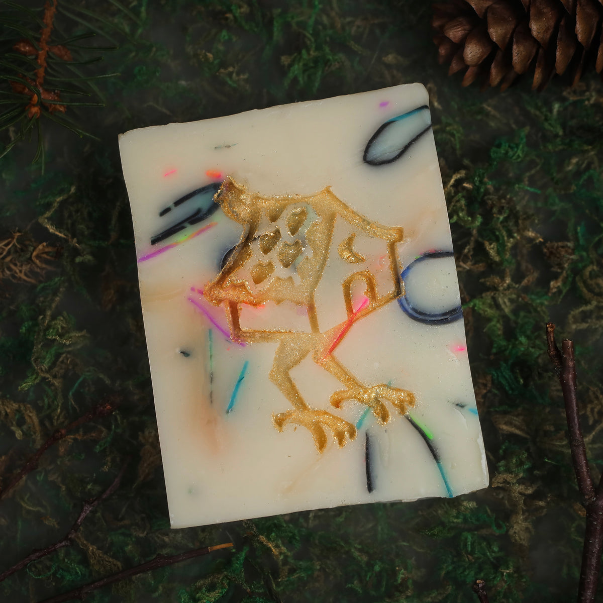 Baba Yaga - Spearmint, Basil, Rosemary, Peppermint, Old Books, Devil's Door (Patchouli, Black Pepper, and Vanilla), and Rose Soap