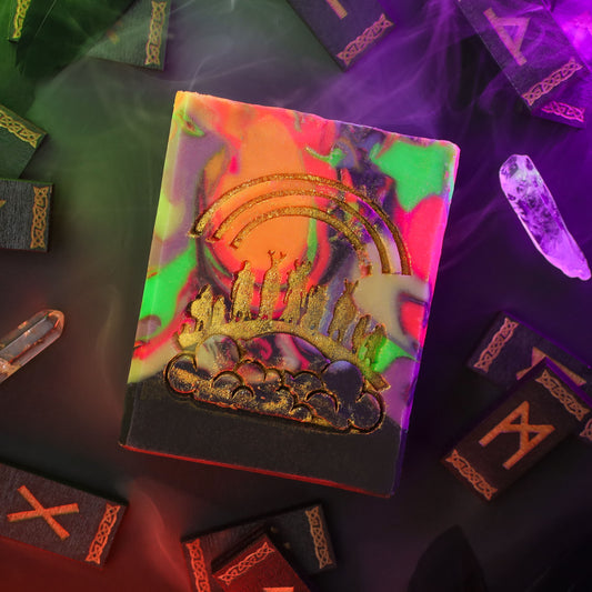 The Bifrost - Vanilla, Patchouli, and Black Pepper Soap, Birds of Valhalla, Bar Soap, Birds of Valhalla