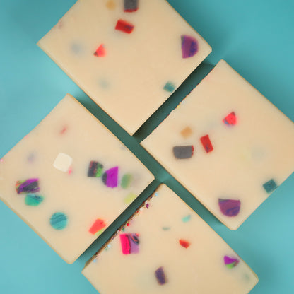 Confetti Soap- "Debroos" Anarchy & Lemon, Birds of Valhalla, Bar Soap, Birds of Valhalla