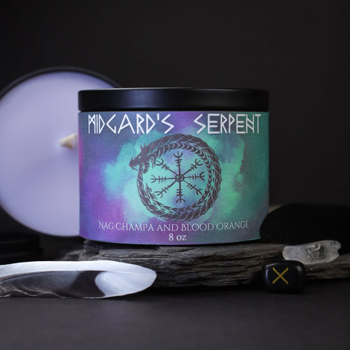 8oz Signature Scent Candles, Birds of Valhalla, Candle, Birds of Valhalla