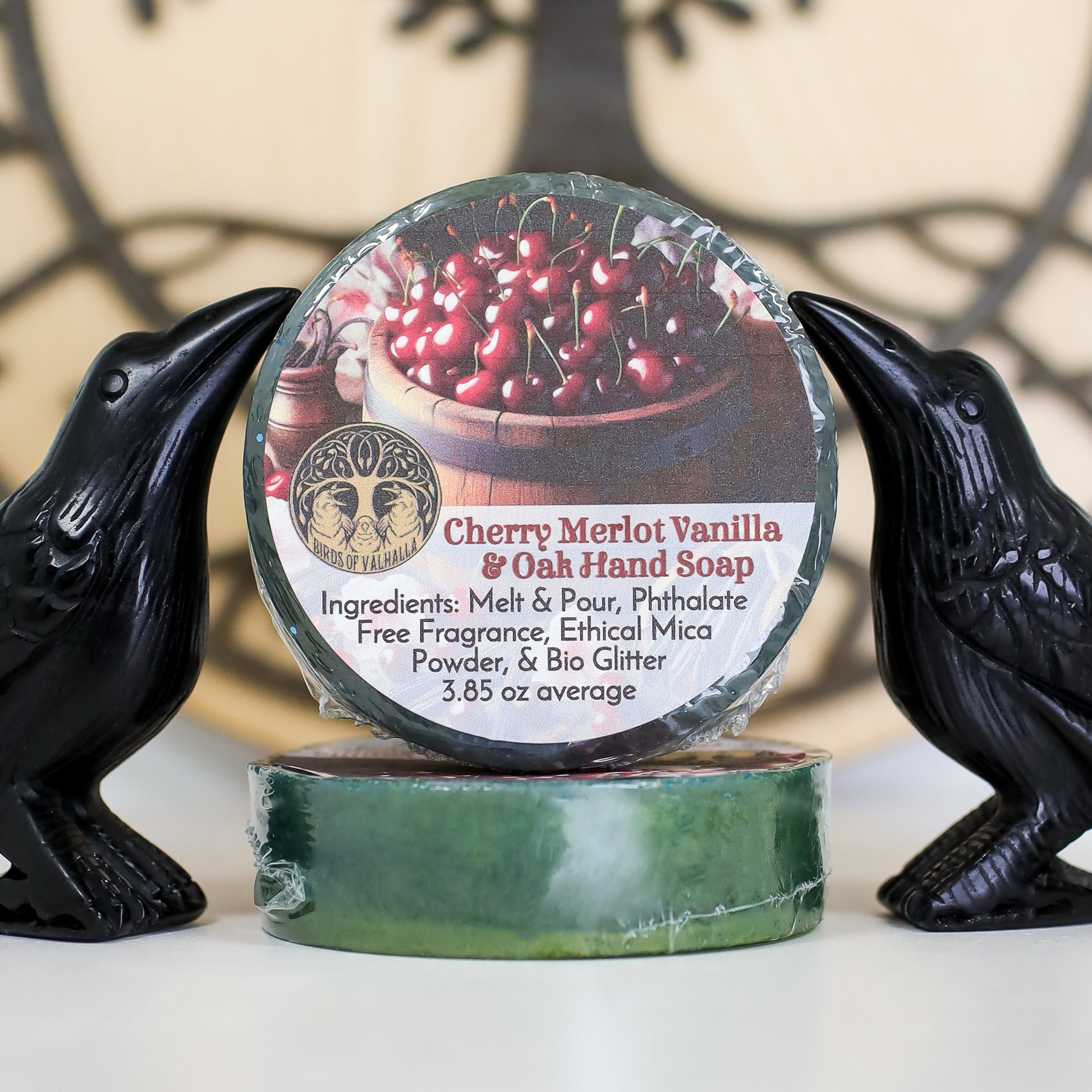 Cherry Merlot Vanilla and Oak Hand Soap, Birds of Valhalla, , Birds of Valhalla