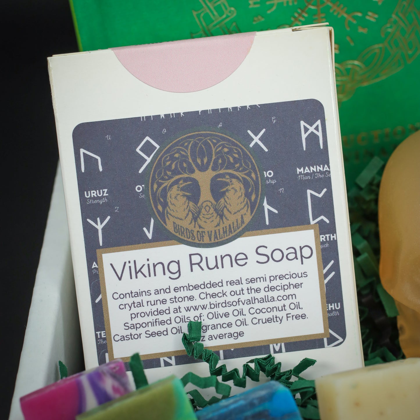 Viking Rune Gift Set, Birds of Valhalla, Gift Box, Birds of Valhalla