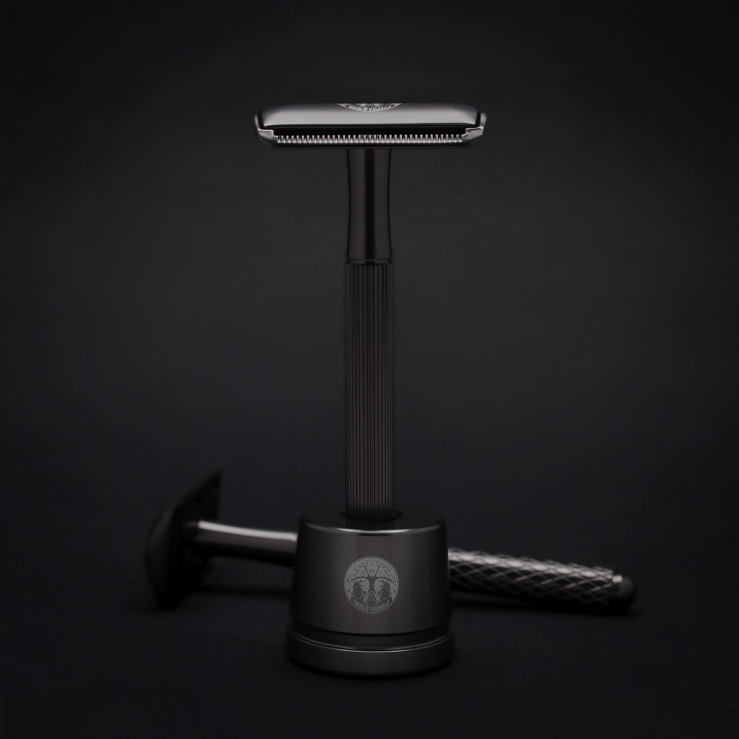 Birds of Valhalla Branded Safety Razor, Birds of Valhalla, Razor, Birds of Valhalla