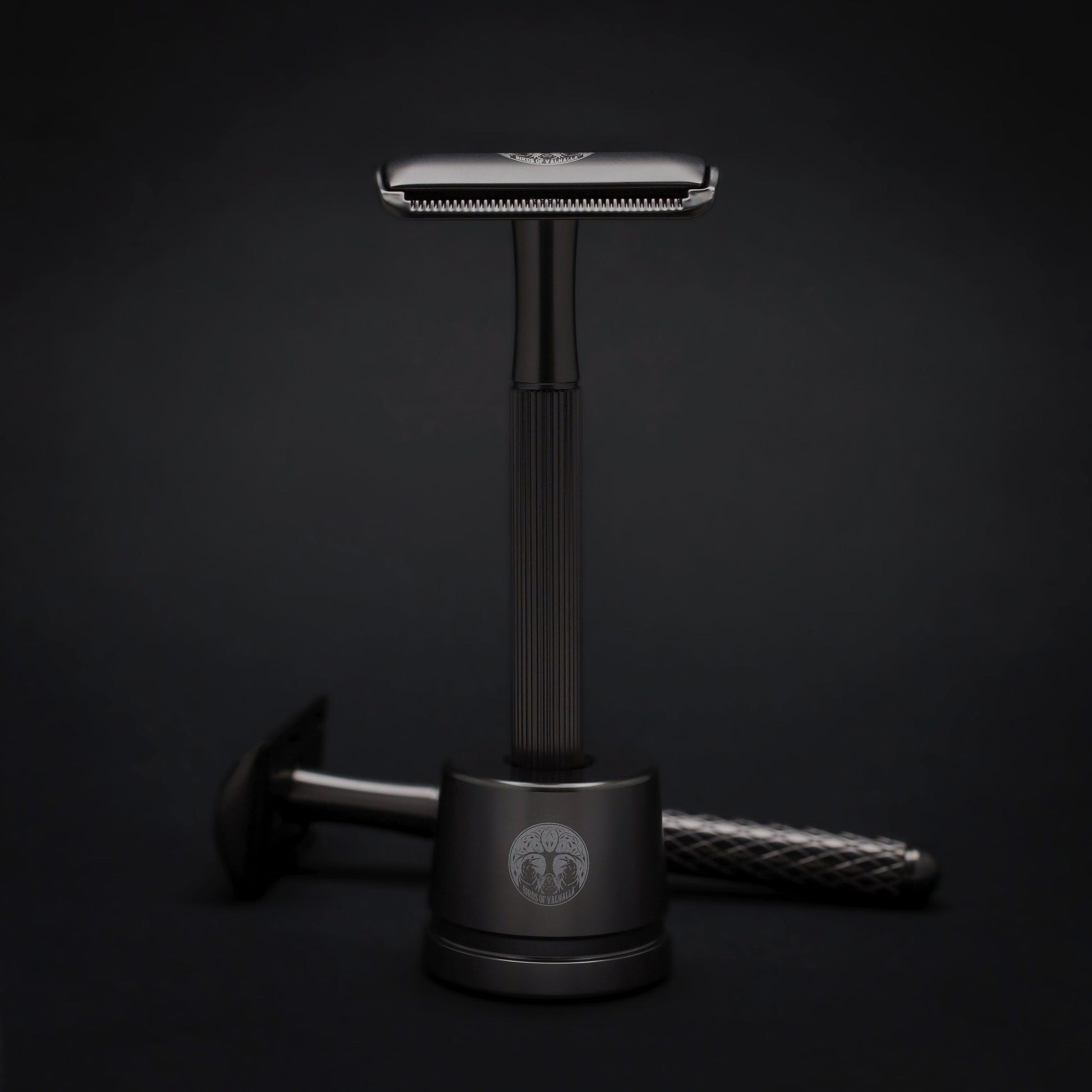 Birds of Valhalla Branded Safety Razor, Birds of Valhalla, Razor, Birds of Valhalla