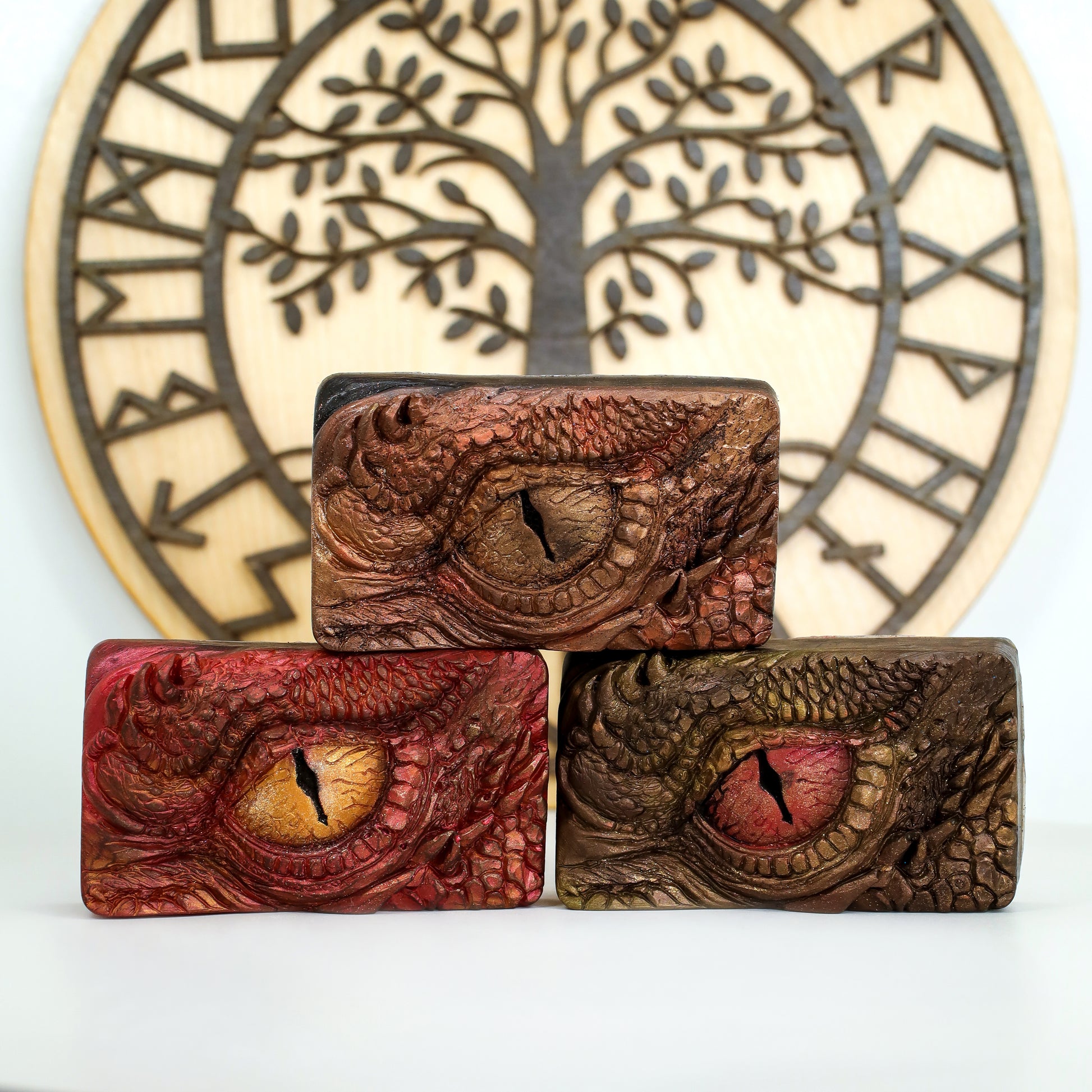 Birds of Valhalla Vegan and Cruelty-Free Dragon’s Eye Hand Soap, Birds of Valhalla, Shaped Soap, Birds of Valhalla