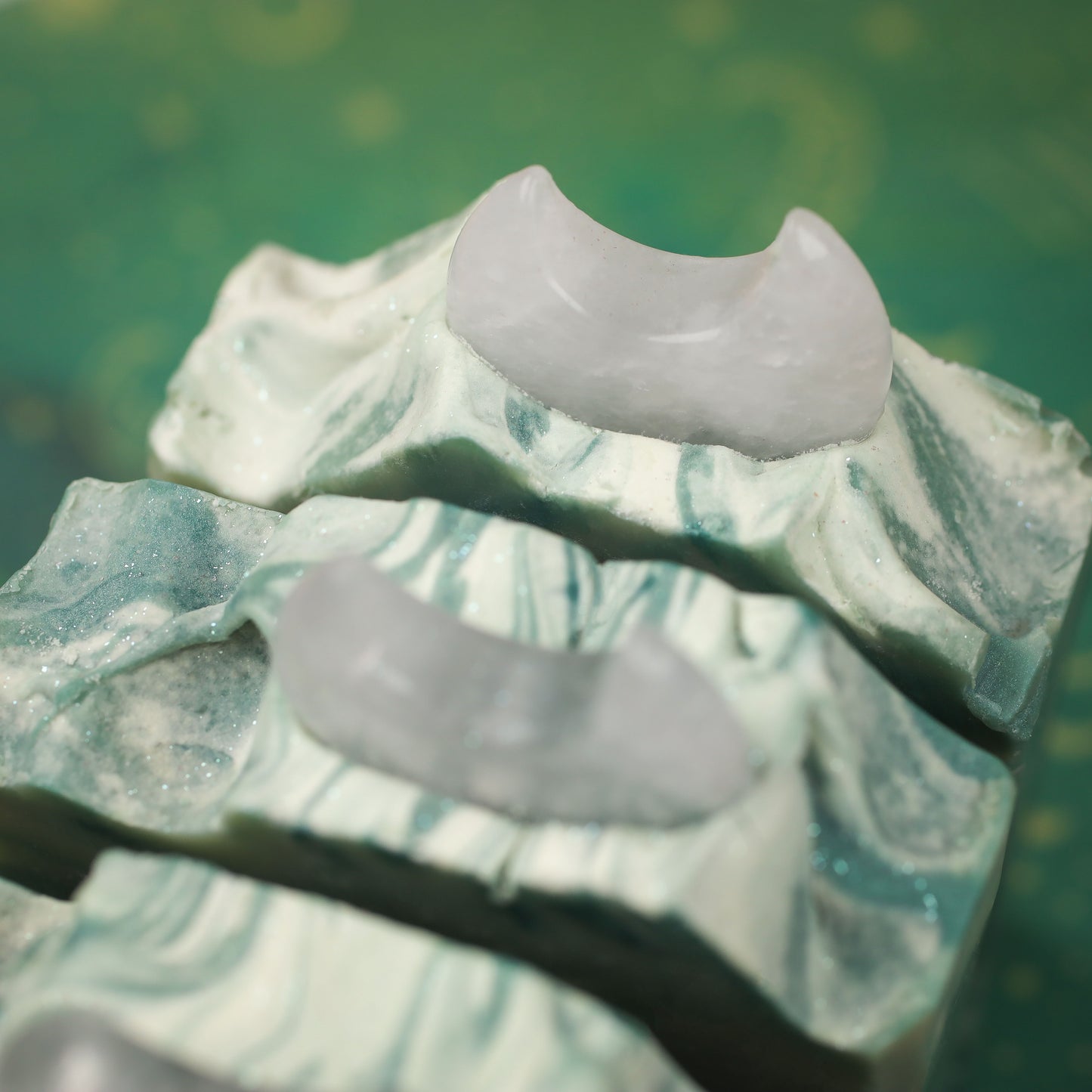 Norsestrology : Taurus-Sif Soap with Crystal Quartz Moon, Birds of Valhalla, Astrology Soap, Birds of Valhalla