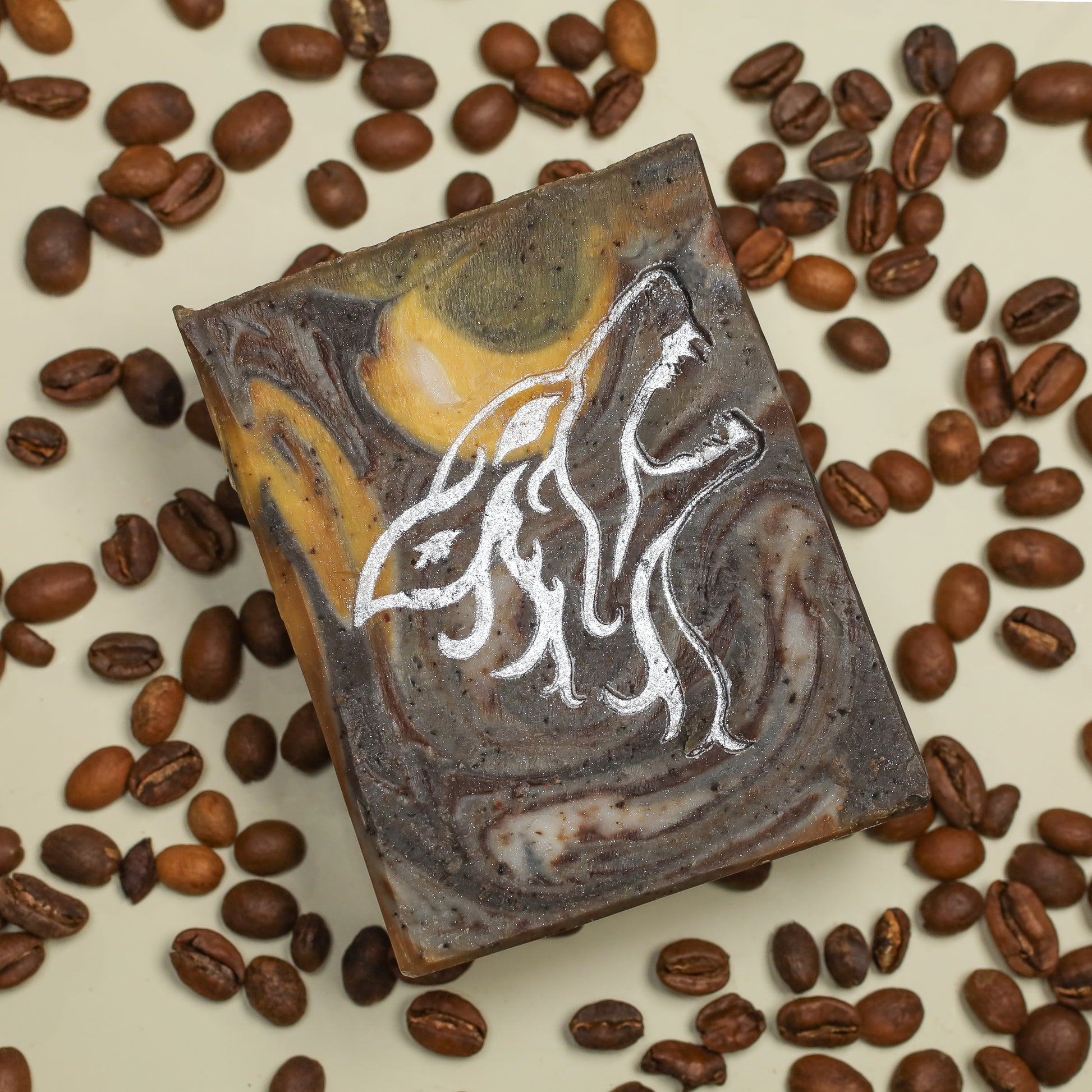 Fenrir the Wolf - Sandalwood & Vanilla Signature Soap, Birds of Valhalla, Signature Soap, Birds of Valhalla