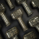 Heavy Metal Pyrite Thor's Hammer Mjolnir, Birds of Valhalla, , Birds of Valhalla