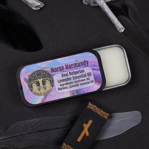 Signature Solid Fragrance Cologne/Perfume Slider Tin, Birds of Valhalla, Body Product, Birds of Valhalla