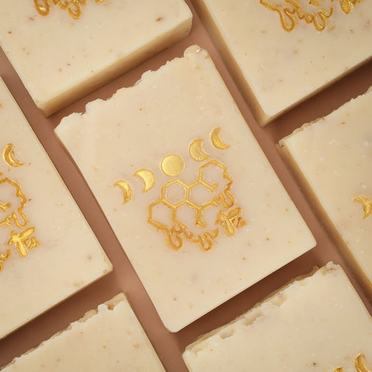 Honey Moon - Honey and Oatmeal Signature Soap, Birds of Valhalla, Signature Soap, Birds of Valhalla