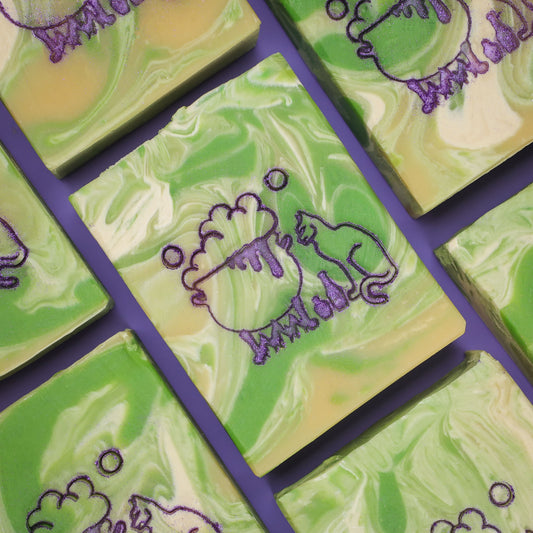 Witch's Brew - Neroli and White Jasmine Natural Signature Soap, Birds of Valhalla, Facial Soap, Birds of Valhalla