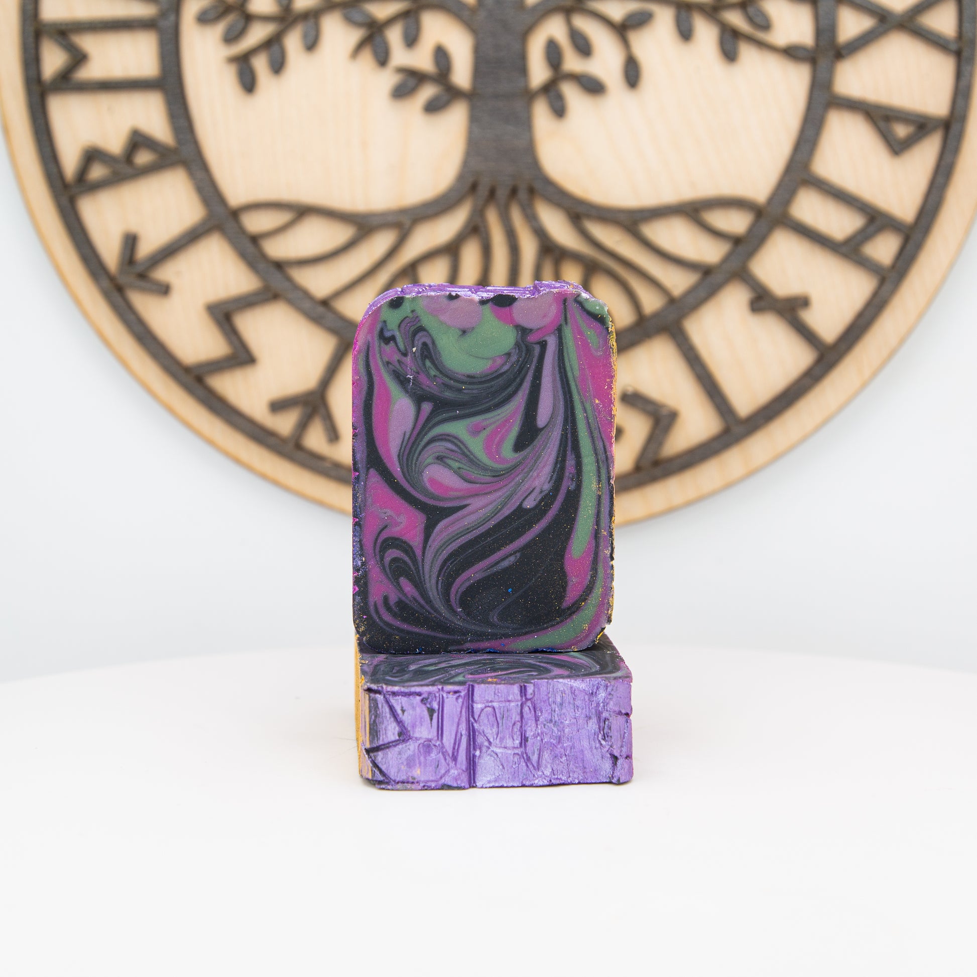Midgard's Serpent - Nag Champa and Blood Orange Signature Soap, Birds of Valhalla, Signature Soap, Birds of Valhalla