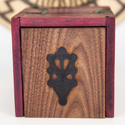 PRE-ORDER Norsestrology : Glow-in-the-dark Aries-Thor Soap with Pyrite Thor's Hammer, Birds of Valhalla, Astrology Soap, Birds of Valhalla