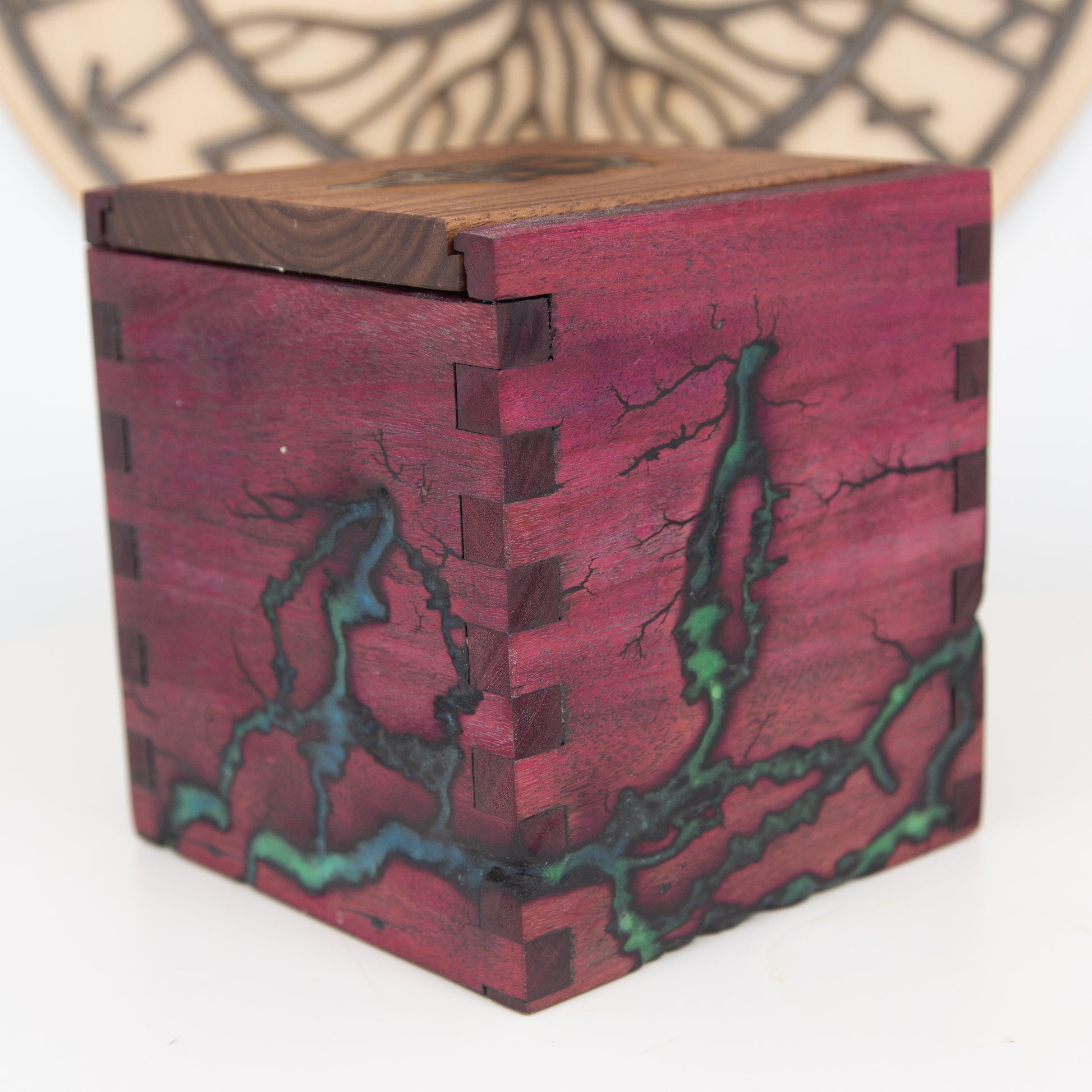 PRE-ORDER Norsestrology : Glow-in-the-dark Aries-Thor Soap with Pyrite Thor's Hammer, Birds of Valhalla, Astrology Soap, Birds of Valhalla