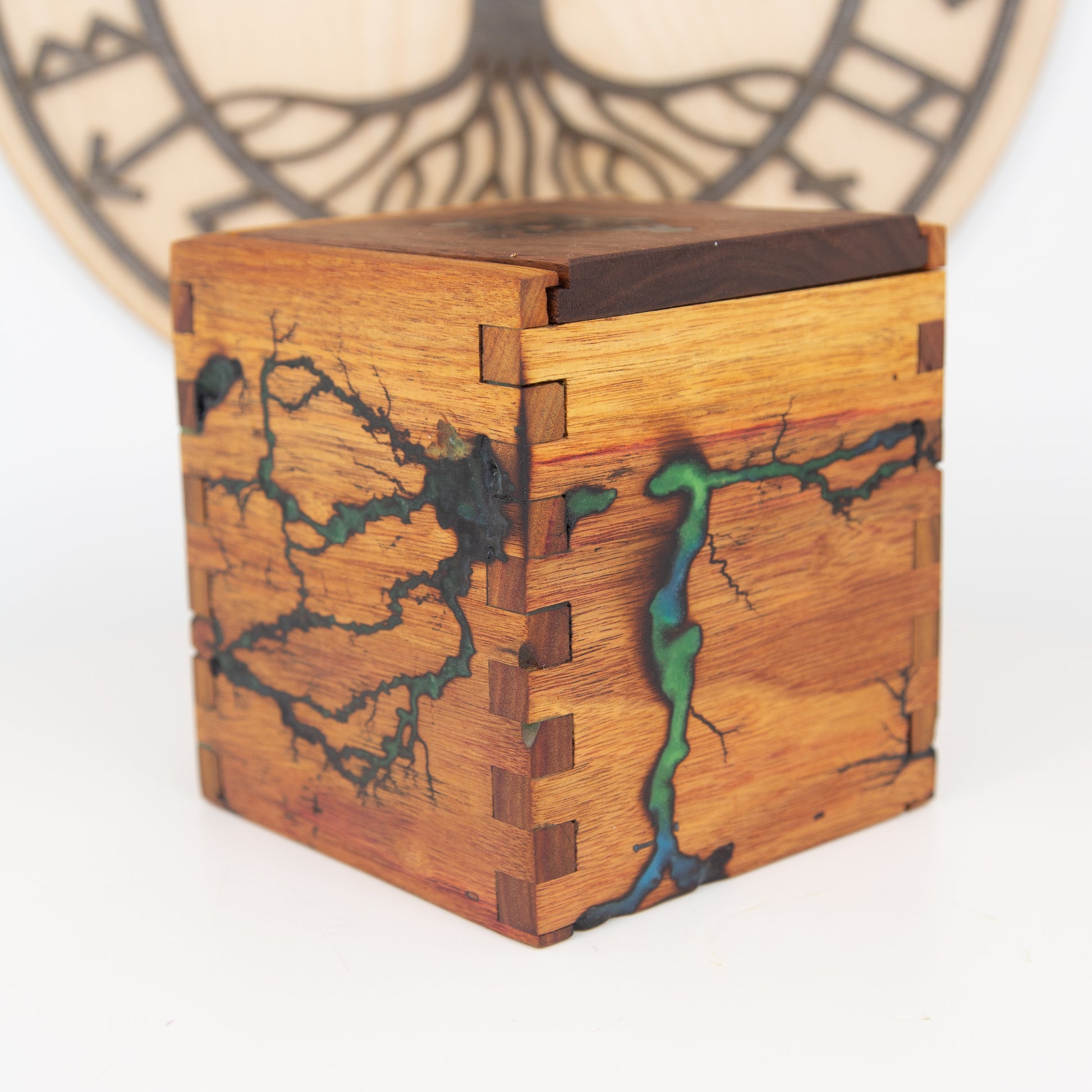 PRE-ORDER Norsestrology : Glow-in-the-dark Aries-Thor Soap with Pyrite Thor's Hammer, Birds of Valhalla, Astrology Soap, Birds of Valhalla