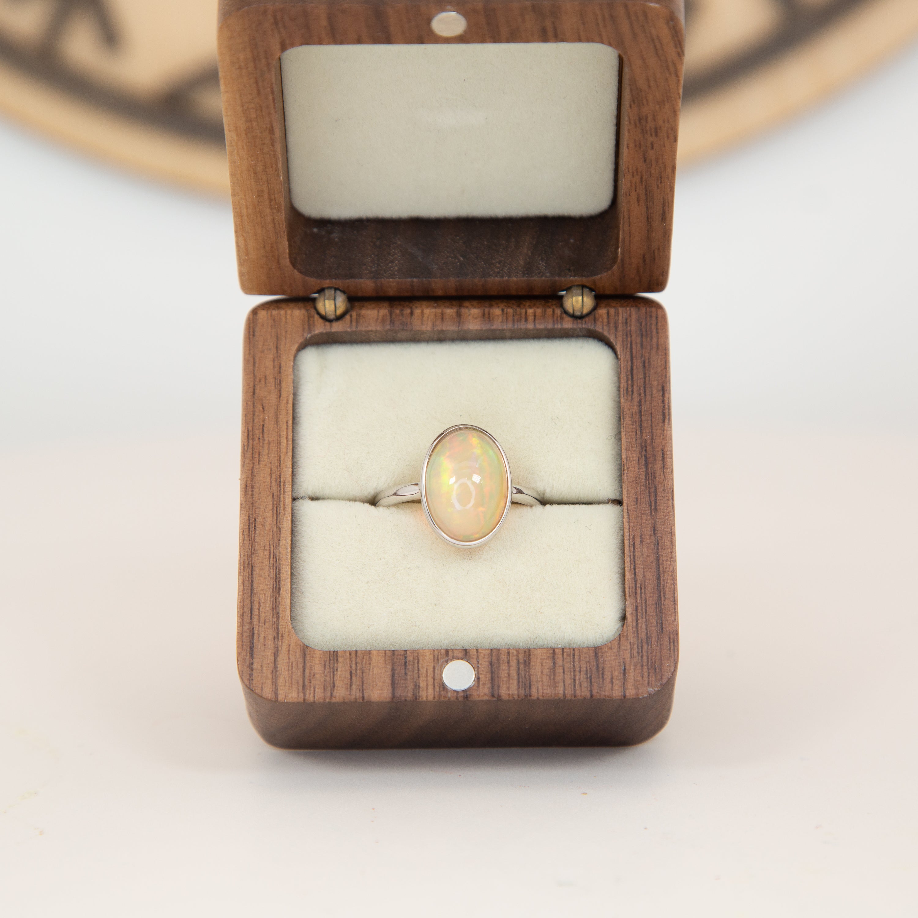 Ethiopian Opal Ring in Sterling, Birds of Valhalla, , Birds of Valhalla