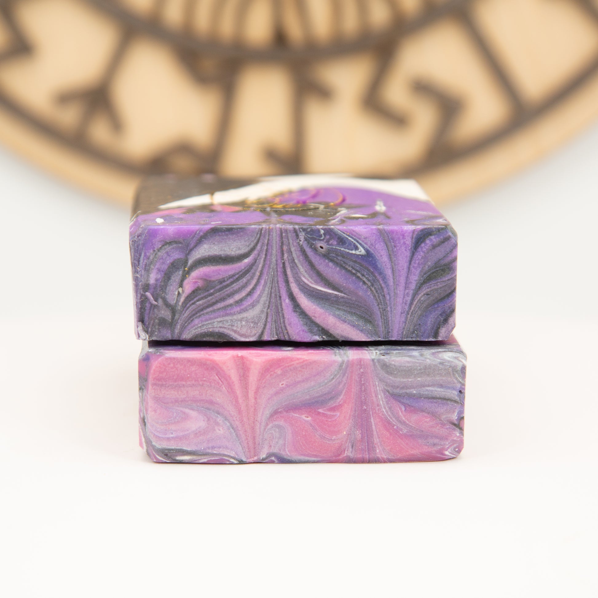 Black Raspberry Vanilla Goat Milk Soap - "The GOAT", Birds of Valhalla, goats milk soap, Birds of Valhalla