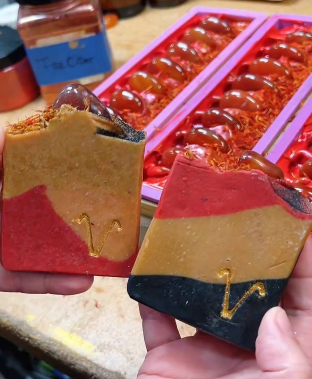 Aries - Helheim Astrology Soap + Solid Cologne Combo Set!